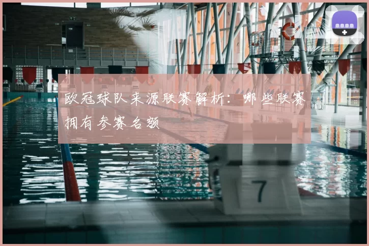 欧冠球队来源联赛解析：哪些联赛拥有参赛名额