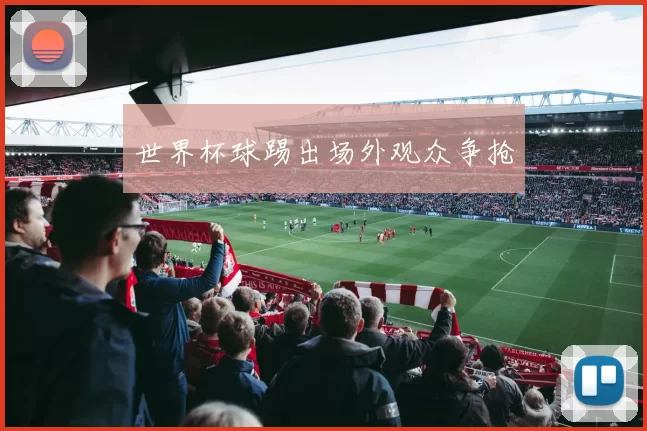 世界杯球踢出场外观众争抢