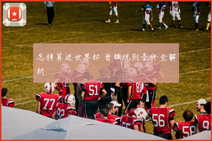 怎样算进世界杯 晋级规则条件全解析